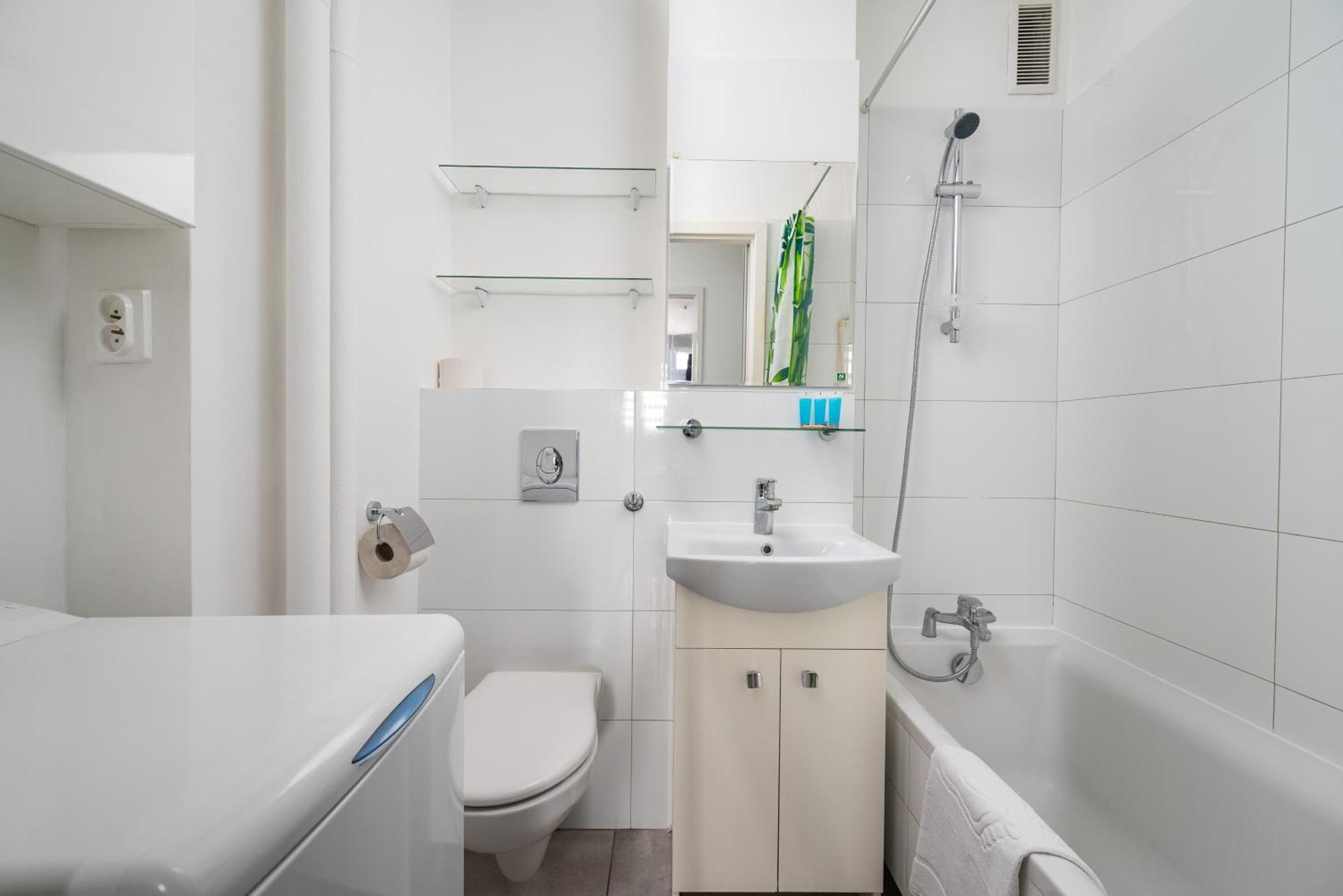ורשה Grzybowska Blue City Centre Apartment מראה חיצוני תמונה