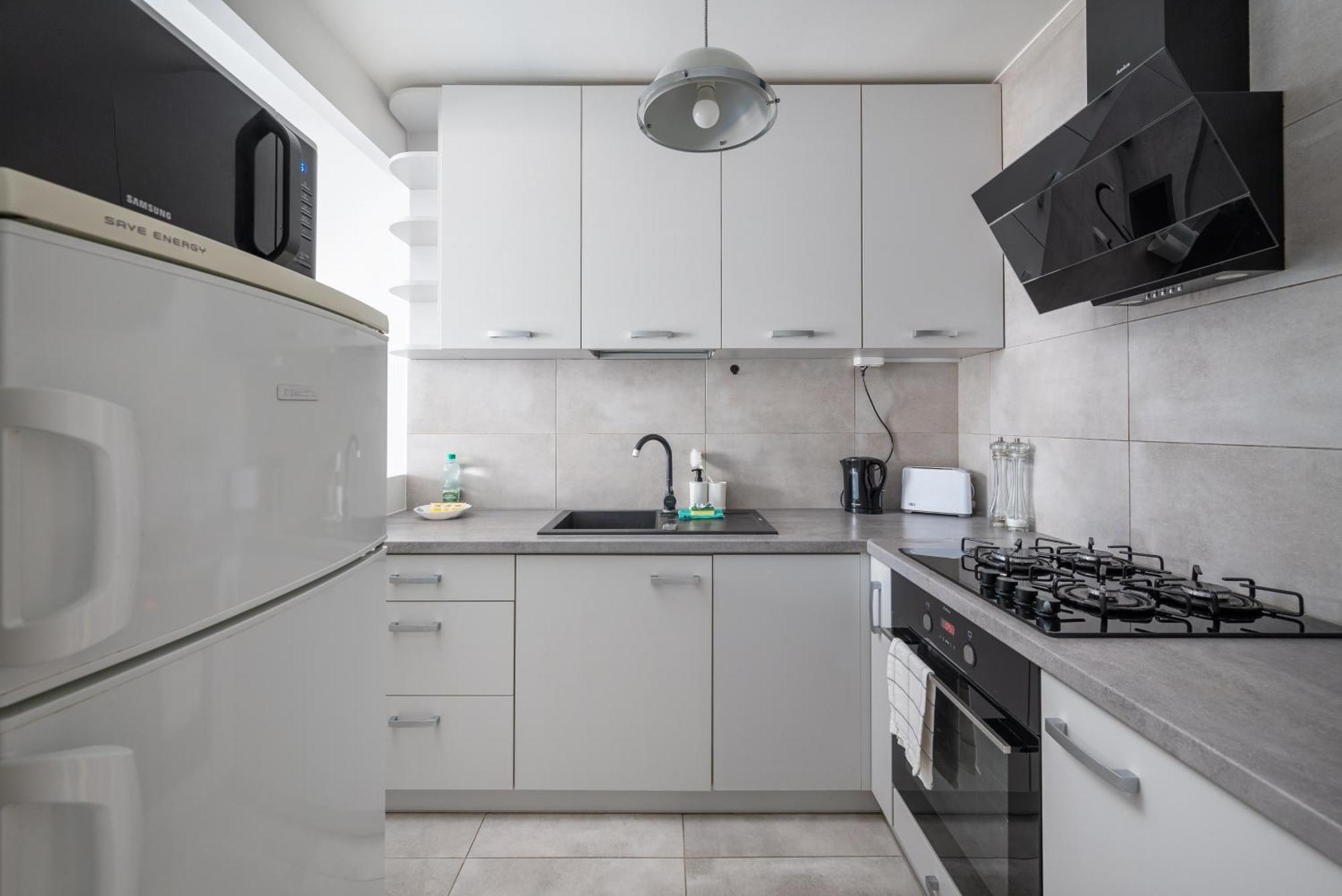ורשה Grzybowska Blue City Centre Apartment מראה חיצוני תמונה