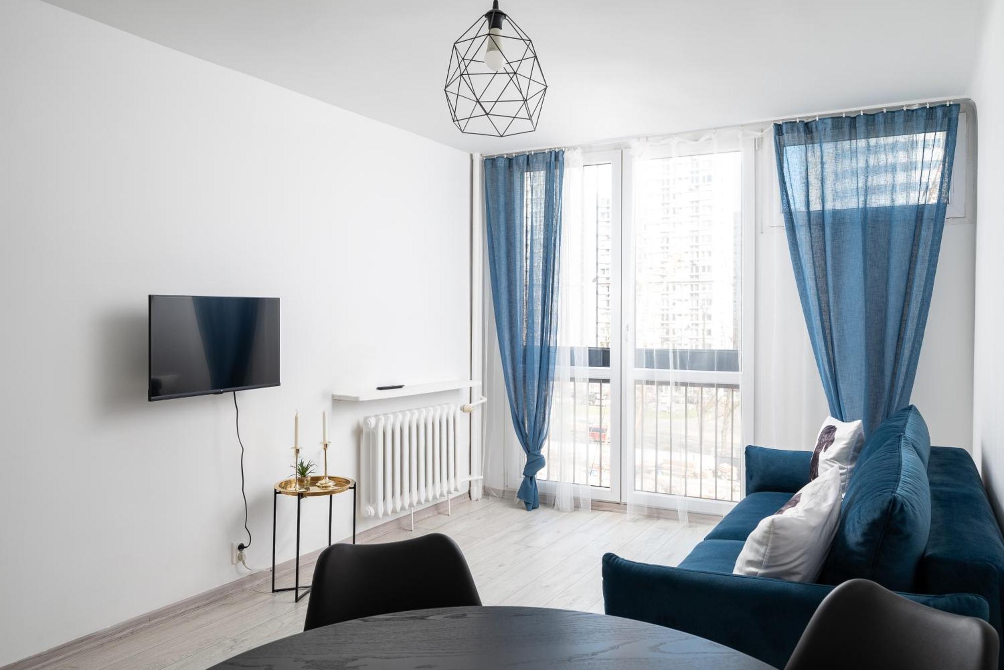 ורשה Grzybowska Blue City Centre Apartment מראה חיצוני תמונה