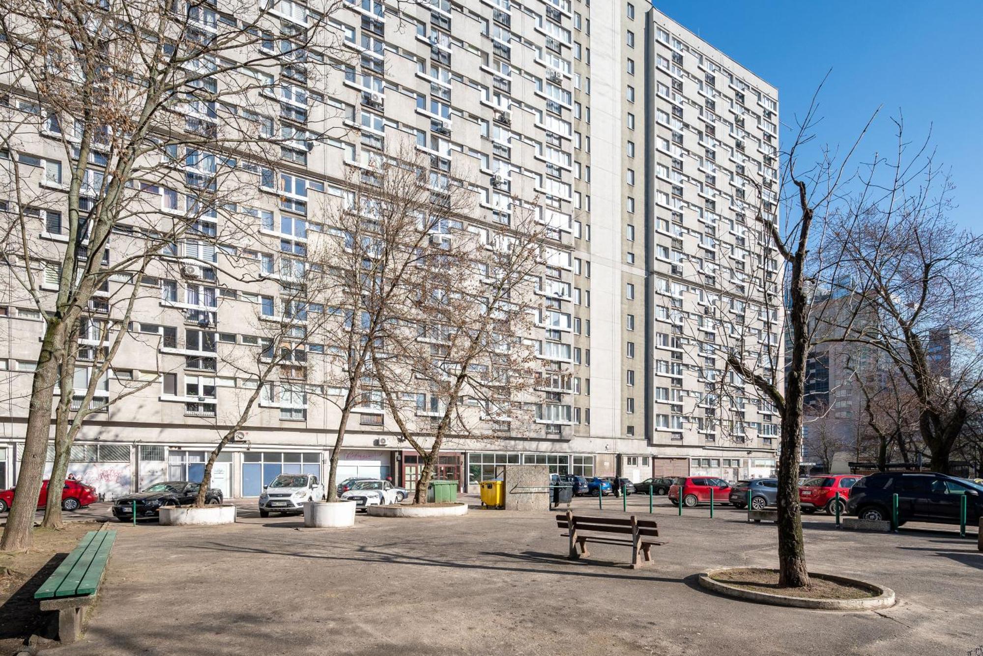 ורשה Grzybowska Blue City Centre Apartment מראה חיצוני תמונה